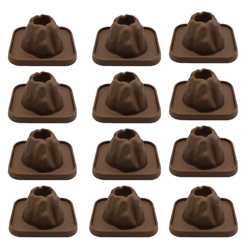 jarbins 10Pcs Volcanic Model School Figure Model Experiment for Volcano Science Kit Volcano Eruption Toy DIY Demonstration Props