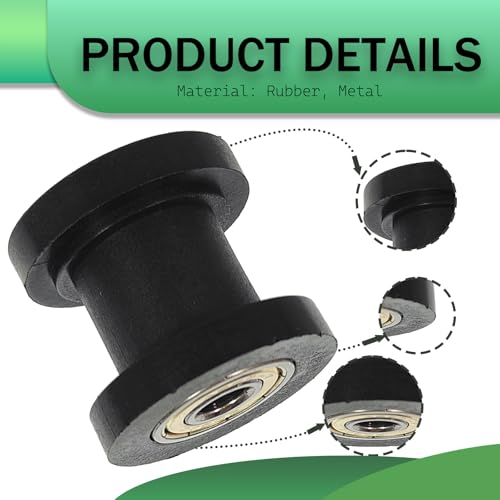 8mm and 10mm Chain Roller Pulley Tensioner Wheel Guide Per Replacement for 125cc 140cc 160cc Motorcycle Mini Bike Atv SSR XR125 CRF50 KLX110 Pitster Pit Dirt Bike Parts