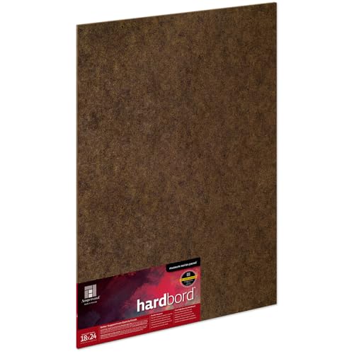 Ampersand Hardbord 1/8 Inch 18X24 - color: Flat Profile, size: 18" x 24" x 1/8"