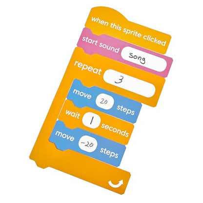 hand2mind Scratch Block-Based Coding Magnetic Demonstration Set - style: Demonstration Set
