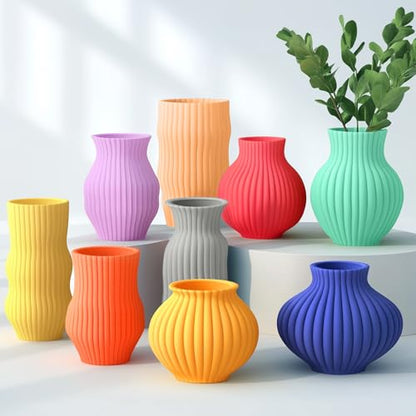 SUNLU 250g PETG Filament 1.75mm, 3D Printer Filament, Ultra Tough, Heat Optimized, Odorless (E-petg-250gx8-BoneWhite+MintGreen+LemonYellow+Sakura Pink+SunnyOrange+CherryRed+SkyBlue+Chocolate) - color: 250gx8 - Bone White+mint Green+lemon Yellow+sakura Pin