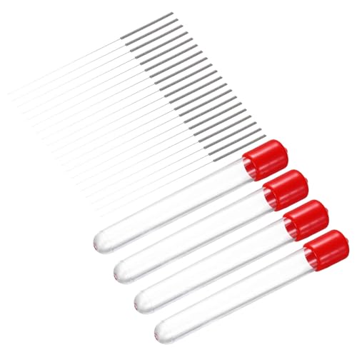 MECCANIXITY 20Pcs 3D Printer Nozzle Cleaning Kit Precision 0.35mm Stainless Steel Cleaner Needles for 3D Printer Clog Removal, Maintenance - size: 0.35mm