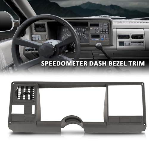 Dash Bezel Panel Surround Trim - color: Gray, size: Silverado/Sierra 1988-1994
