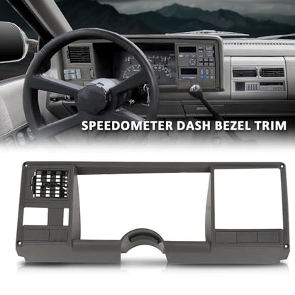 Dash Bezel Panel Surround Trim - color: Gray, size: Silverado/Sierra 1988-1994