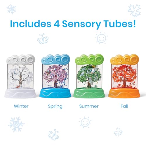 hand2mind Changing Seasons Sensory Tubes, Science Toys, Ages 3+