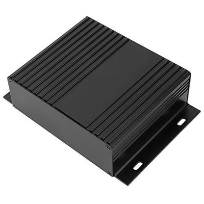 Split Type Aluminum Cooling, Electronic DIY Enclosure, Heat Dissipating Aluminum Box for Vehicle Controller, 41x147x100mm Protective with Sandblasted Surface for