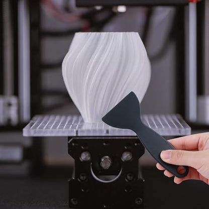 3D Resin Printer Accessories: 10Pcs Silicone Spatula & Plastic Scraper for Resin Cleaning and Film Protection