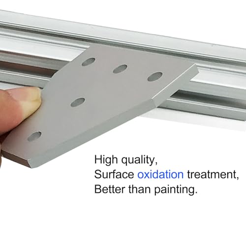 8Sets 1010 2525 Aluminum Extrusion Profile Hardware Corner Brackets - style: 8 sets T shape bracket with m5