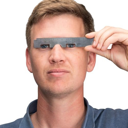 Practicon TTL Easy Size 3X Loupes Kit, Measure and Size Through The Lens Loupes, Silver Frame - color: Silver, style: 3.0X