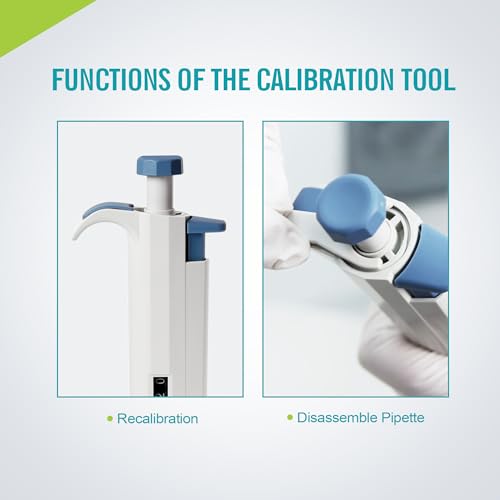 LICHEN Micropipette Adjustable 2-10ml with Pipette Tips - size: 2-10ml