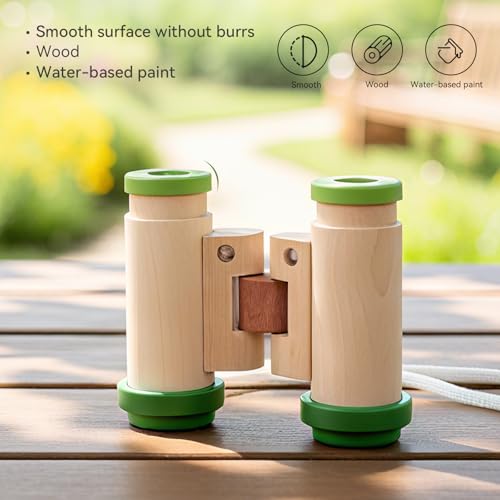 Binoculars for Kids Bird Watching|Hiking|Camping 4 5 6 7 8 Year Old Girl Boy Halloween Birthday Gifts Outdoor Learning Toy