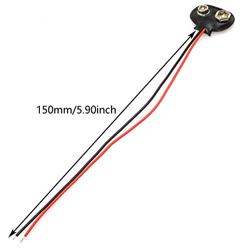 DGZZI 2-Pack 4 x AA Battery Holder with Snap Connector
