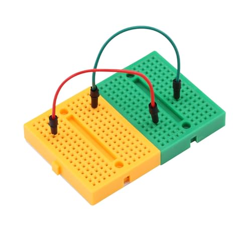 Sets of 7PCS Small Solderable Breadboard 170 Tie-Points Mini PCB Prototype Solderless Breadboards Bread Boards Circuits Jumper Board Kit for Arduino for Prototype Shield