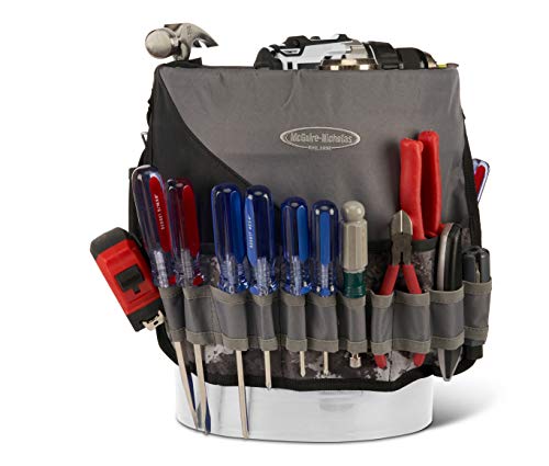 McGuire-Nicholas Bucket Organizer, 5gal Bucket, 1 Pack, Black - style: 36 Pockets