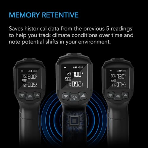 AC Infinity VPD Thermometer, Infrared Leaf VPD & Temperature Gun for Plants