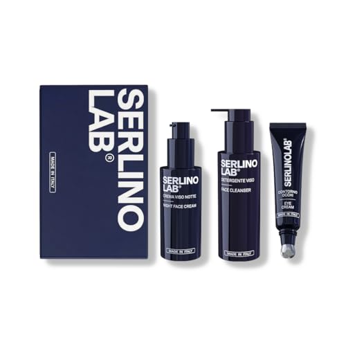 SERLINO LAB essential kit, 3 different items, made in Italy
