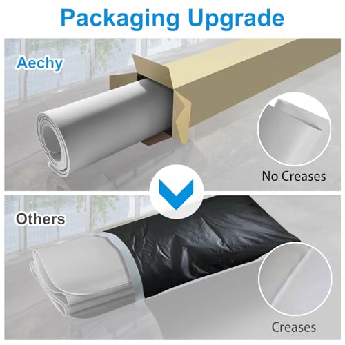 AECHY Silicone Mats for Kitchen Counter 47"x23.6"x0.08”, Largest Heat Resistant Mat Shipped Rolled Up Kitchen Island Silicone Countertop Protector Mat Nonslip Extra Large Counter Mat, Light Gray - color: Light Gray, size: 47"L x 23.6"W
