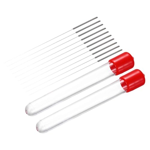 MECCANIXITY 10Pcs 3D Printer Nozzle Cleaning Kit Precision 0.4mm Stainless Steel Cleaner Needles for 3D Printer Clog Removal, Maintenance - size: 0.4mm