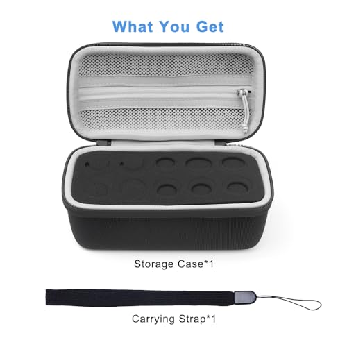 10 Slots Insulin Vial Protector Case for Diabetics Standard Insulin Vials - color: Black-10 Slots