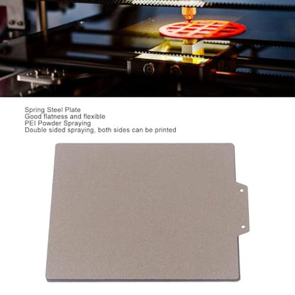 3D Printer Build Plate Sheet Double Sided Powder Sprayed Magnetic Spring Steel Flexible Printing 150x150mm