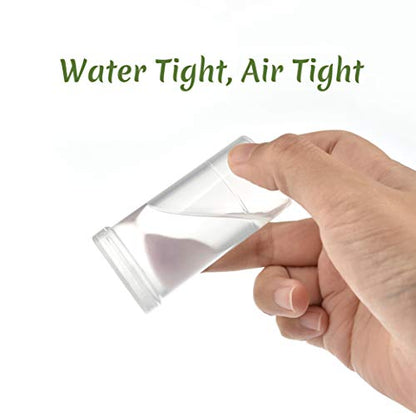 Maymom Water Tight Sample Vials, Bottle, Cup, for Small Parts, Beads; Air Tight; Prescription Bottle, Rx Vial (40mL) - size: 40mL 5pc