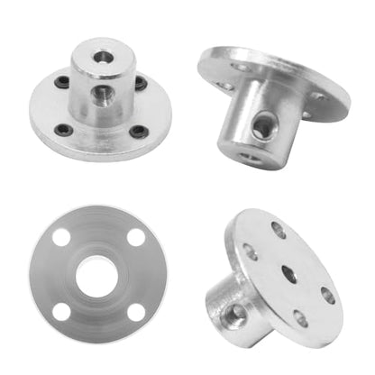 5mm Flange Shaft Coupling, 4 PCS - size: 5mm, style: 4PC