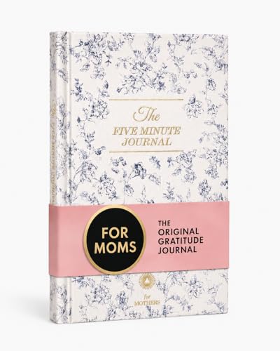 Intelligent Change Five Minute Journal for Moms - Daily Gratitude Journal, Mindfulness & Memory Keepsake for Mothers, Undated - Gifts for Mom - color: Floral