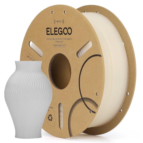 ELEGOO RFID PLA 3D Printer Filament 1.75mm Translucent 1KG - color: Rfid Translucent