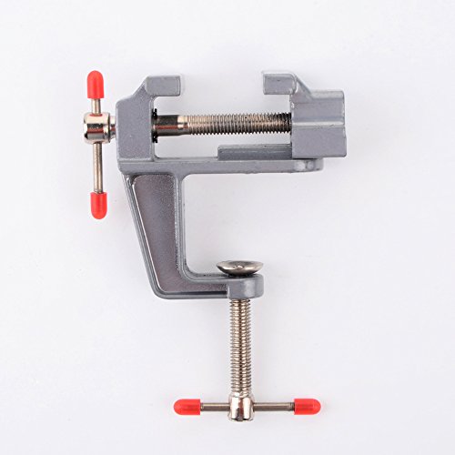 Mini Bench Vise Small Table Clamp Hobby Craft Repair Tool (Clamping Range: 0-1.2inch) - size: Clamping Range: 0-1.2inch