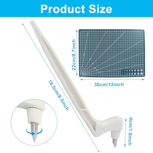 White Craft Cutting Tools, Craft Cutting Knives - color: White