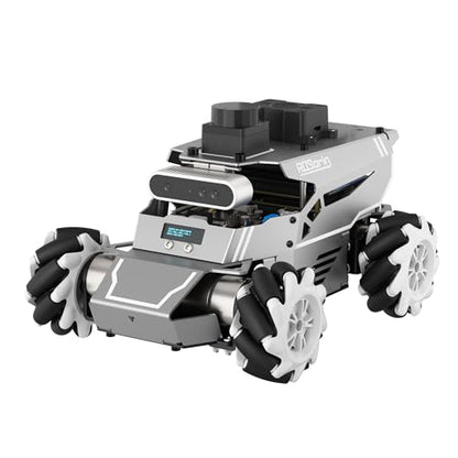 HIWONDER ROS2 Robot Car for Jetson RPi Gemini ChatGPT Large AI Models Depth Camera Lidar SLAM Mapping Autonomous Driving Programming Education Smart Robotic Car, ROSOrin Standard Kit (NO Controller)