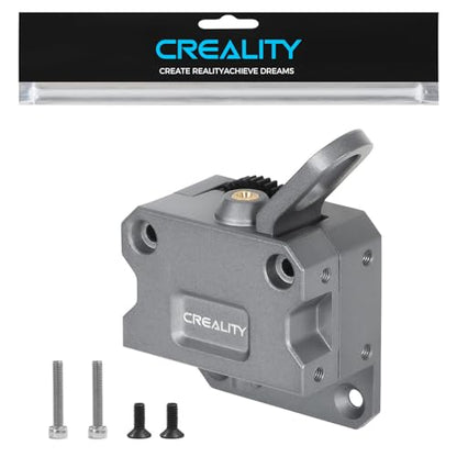 Creality Official CR 10 SE Extruder Kit, Original All Metal Direct Extrusion Kit Dual Gear Extruder, Silver Black 3.5:1 Gear Ratio Feeding Extrusion Mechanism Kit for Creality CR-10 SE 3D Printer - style: CR-10 SE