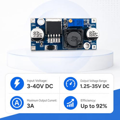 6-Pack LM2596 Buck Converter, DC-DC Step Down, Adjustable
