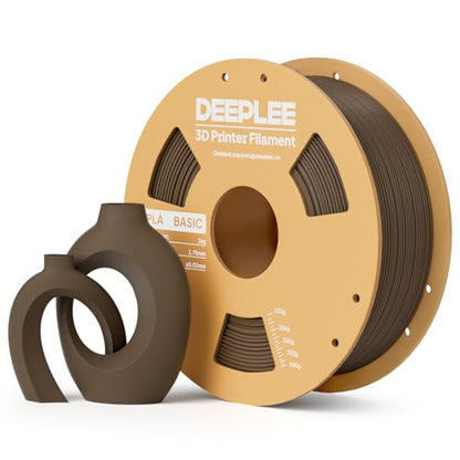 PLA Basic 1.75mm 3D Printer Filament Brown 1KG - color: 1kg*brown