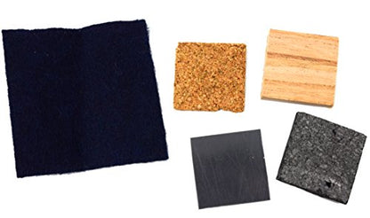 EISCO Materials Collection Set, Educational Exploration, Set of 20 Magnetic and Non-Magnetic Materials
