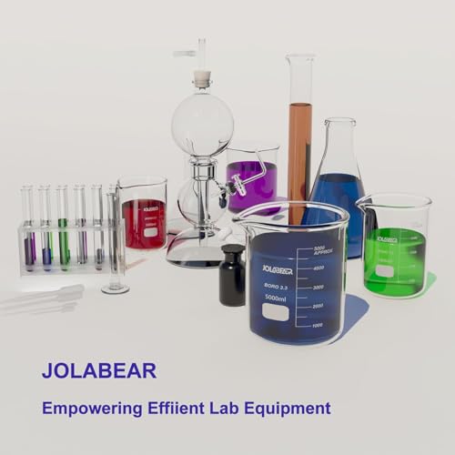 JOLABEAR 10000ml/10L Durable Glass Beaker, 3.3 Borosilicate - size: 10000ml