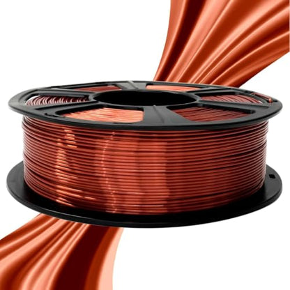 GIANTARM Silk 3D Printer Filament 1.75mm Metallic Copper PLA 2kg - color: Silk Copper, size: 2kg