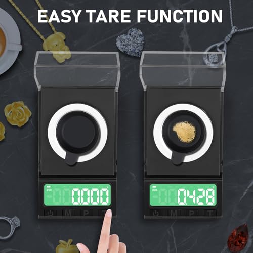 Portable Milligram Scale 100g/0.001g, Diyife Rechargeable Gram Scale