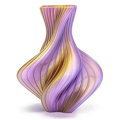 Silk Dual Color Gold Purple PLA 1.75mm 1kg Shiny 3D Printer Filament FDM - color: A_pla-2ssc-10 Silk Gold+purple