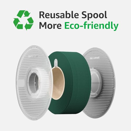 Bambu Lab PLA Matte 3D Printer Filament 1.75mm RFID 1kg with Spool, Ash Grey - color: Ash Grey, size: With Spool