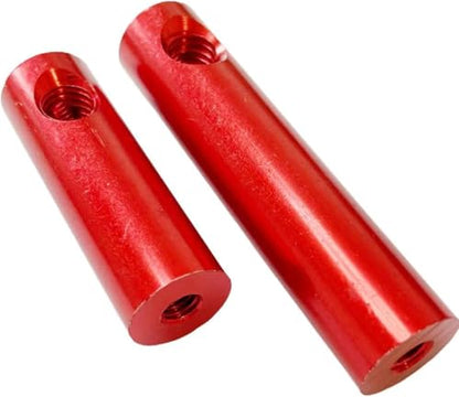V5 Electric Scooter Steering Damper Stabilizer Kit, High-Strength T6061 Aluminum Bracket for Motorcycle & E-Scooter, Reduces Vibration & Enhances Safety (Red-bracket) - color: Red-bracket