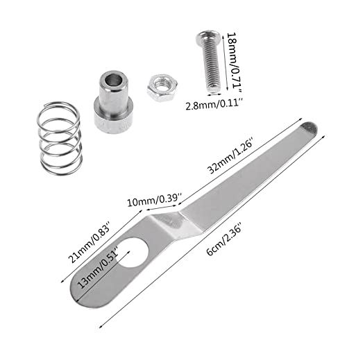 Stainless Steel Specimen Presser Holder Slides Clips for Biological Microscope Accessories Parts Easy to Install