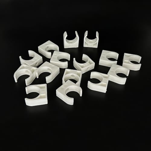 15PCS Toy Motor Plastic Base Mounting Bracket Holder Motor Mounting Fixing Seat for DIY Toy Car Motor Parts (20mm Diameter) - style: 20mm Diameter