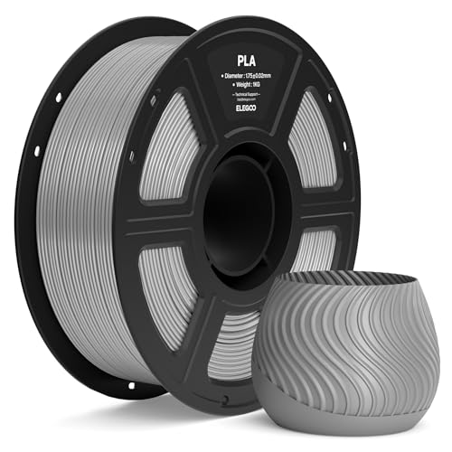 ELEGOO PLA 3D Printer Filament 1.75mm Gray 1KG - color: 1pcs Gray 1kg