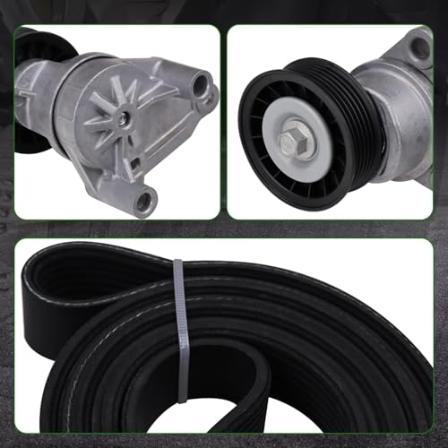 Serpentine Belt Drive Tensioner Pulley Component Kit 90K-38158C