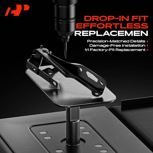 A-Premium Set of 2 Front Driver and Passenger Hood Hinges