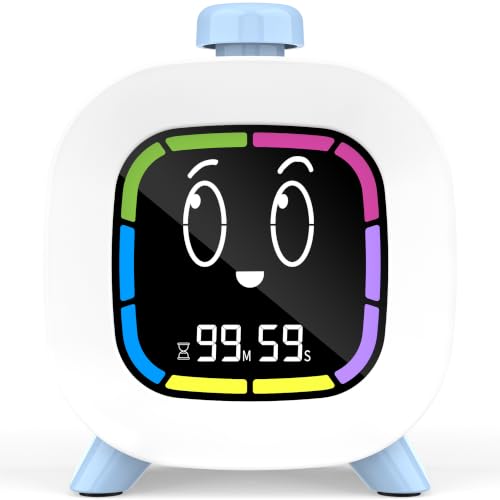 Digital Visual Timer for Kids ADHD, 99-Minute Countdown, Rechargeable - color: Light Sky Blue