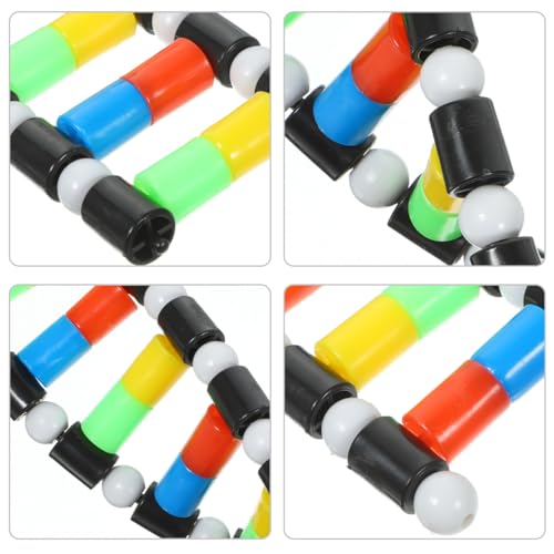 Alasum DNA Double Helix Model Molecular Model Kit for Biology Teaching Display Science Education Toy for Classroom Student Learning and Biology 15.74In