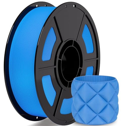 iSANMATE Matte PLA Filament 1.75mm Marine Blue PLA 30-300mm/s 1KG for Bambu - color: Marine Blue
