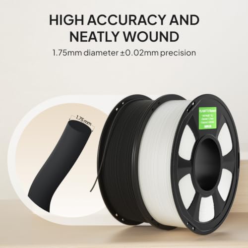 Matte PLA 2.0 Filament 1.75mm, 1KG Navy Blue - color: 1*2.0 Navy Blue